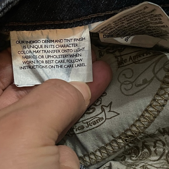 Nine West Women Blue Vintage America Classic Rise Boyfriend Capri Jean size 6/27 - Picture 9 of 11